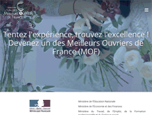 Tablet Screenshot of meilleursouvriersdefrance.org